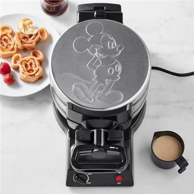 Disney Mickey Mouse Double Flip Waffle Maker | Williams Sonoma