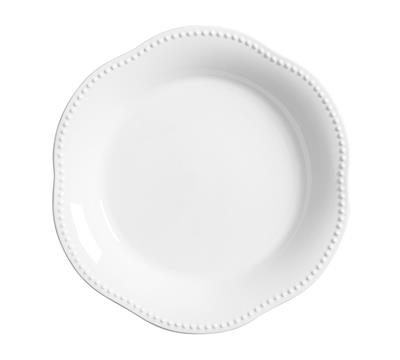 Emma Beaded Stoneware Serving Platter | Pottery Barn