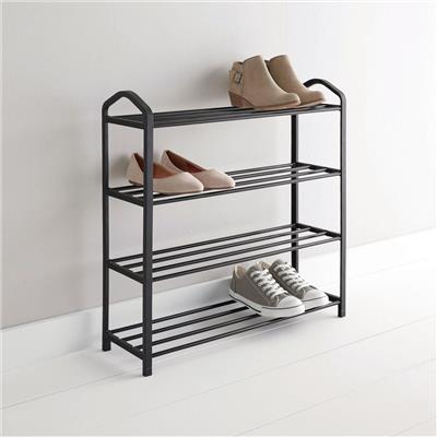 Mainstays 4 Tier Shoe Rack, Black - Walmart.ca