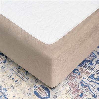 Faux Suede Bed Base Wrap Rock