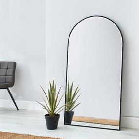 Apartment Arched Full Length Leaner Mirror | Dunelm