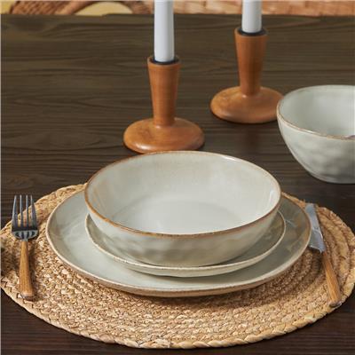 Karaca Aria 24-Piece Reactive Glaze Dinner Set for 6 People, Beige & Reviews | Wayfair.co.uk