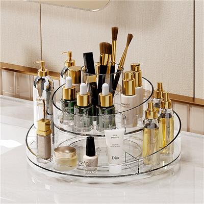 Rebrilliant Alvarenga Plastic 7 Compartment Makeup Organiser | Wayfair.co.uk