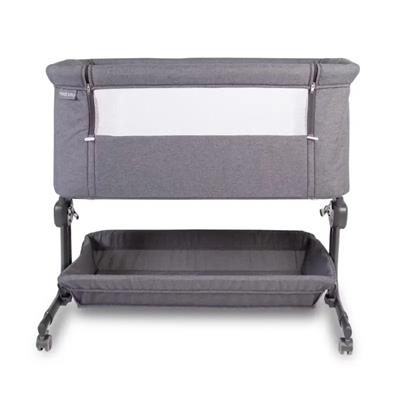 Red Kite Cozysleep Bedside Crib/Co Sleeper - Grey