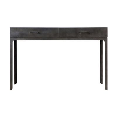 Ottinge 2 Drawer Desk - Grey | Olivias