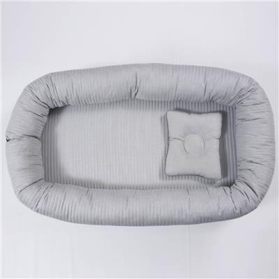 Grey Newborn Baby Nest – Annasimona Kids