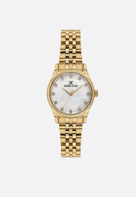 Mother Of Pearl Dial Strap DK113914-3 - Gold