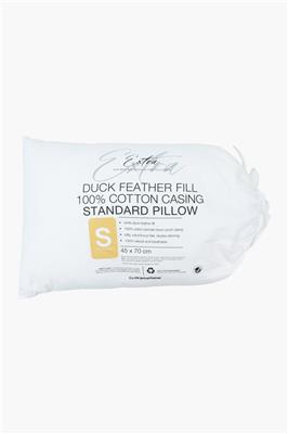 Premium Duck Feather Filled Cotton Standard Pillow | Mr Price Home