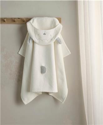 Hooded Baby Towel - Lamb | Bathing Accessories – Mamas & Papas UK
