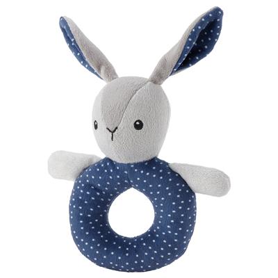 GULLIGAST rattle, gray/blue - IKEA CA