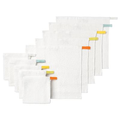 KRAMA washcloth, white, 30x30 cm (12x12) - IKEA CA
