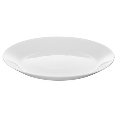 OFTAST side plate, white, 19 cm (7 ½) - IKEA CA