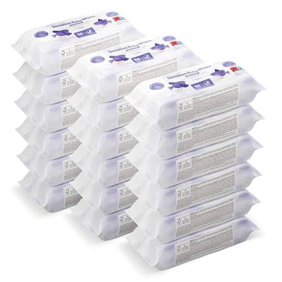 by Amazon Sensitive Baby Wipes 1008 Wipes, Unscented, 18 Pack of 56, (Previously a Mama Bear brand, same product) : Amazon.co.uk: Health & Personal Ca