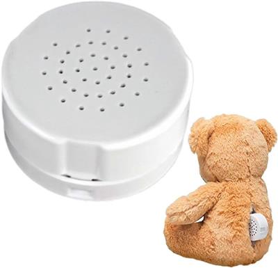Voice Recorder for Teddys Bear Press Recordable Voice Sound Box Recorder Module 30 Second Recorder for Stuffed Animals Plush Toy Pillow-In stock | Fru