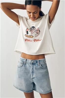 Nikki Ackerman Caitlin Boxy T-Shirt