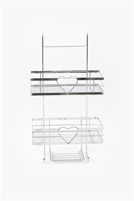 Chrome Heart Shower Caddy | Mr Price Home