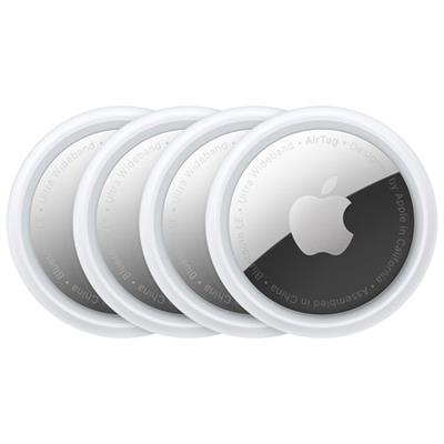 Apple AirTag Bluetooth Item Tracker - 4 Pack - White | Best Buy Canada
