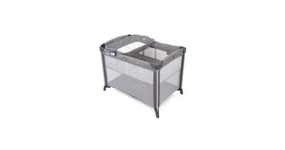 Joie Commuter Portacot V2 Linen Grey | Baby Bunting AU