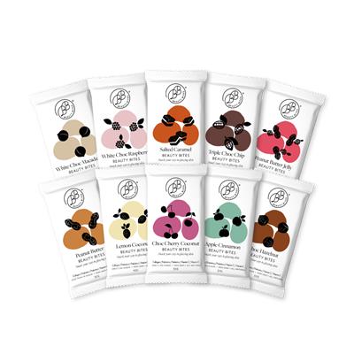 Beauty Bites Sample Pack | Collagen Bars | Krumbled Foods