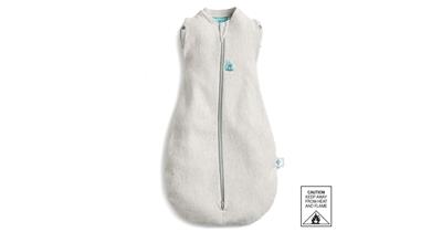 Ergopouch Organic Cotton Cocoon Swaddle Bag 1.0 Tog Grey Marle | Baby Bunting AU