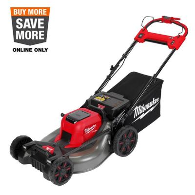 Milwaukee M18 FUEL Brushless Cordless 21 in. Walk Behind Dual Battery Self-Propelled Mower (Tool-Only) 2823-20 - The Home Depot