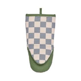Checkerboard Single Oven Glove | Dunelm
