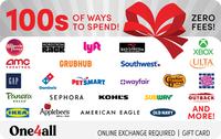 One4all Ultimate Gift Card from $25 to $500 + Earn Rewards | Giftcards.com