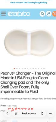 Keekaroo Peanut Changer