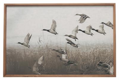 Open Road Brands Flying Ducks Framed Wall Art