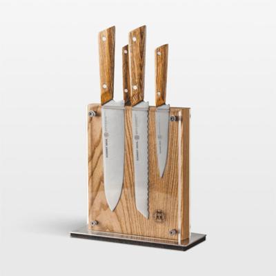 Schmidt Brothers Hex 5-Piece Knife Block Set + Reviews | Crate & Barrel