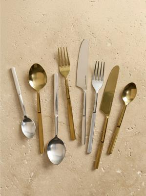 Atlas Cutlery Set of 16 | Black | Seed Heritage