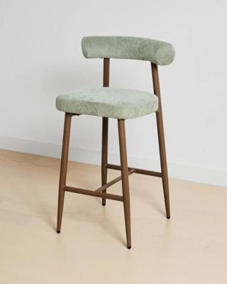 Henry Upholstered Bar Stool - Green - Kmart