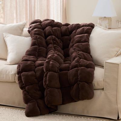 Marshmallow Espresso Throw | Adairs