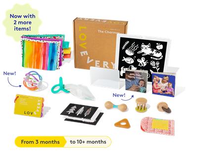 The Charmer Play Kit | 3- to 4-Month-Old Baby Toys | Lovevery