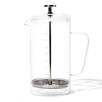 Glass French Press – DAVIDsTEA