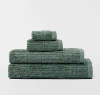 Egyptian Retreat Face Towel - Teal