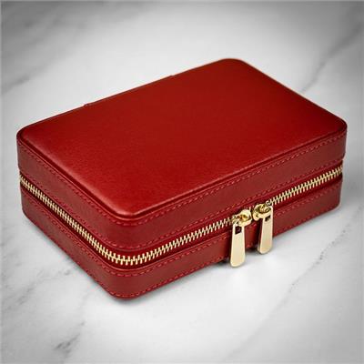 WOLF Leather Zip Jewellery Case | Shop all For Her at Farrar & Ta