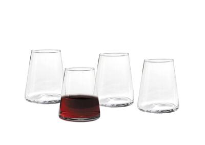 Better Homes & Gardens Clear Flared Stemless Wine Glass, 4 Pack - Walmart.ca