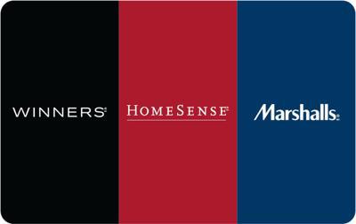 Shop Winners, Marshalls & HomeSense eGift Card (EN Version) at GiftCards.ca