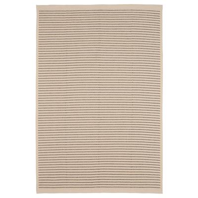 STARREKLINTE rug, flatwoven, natural/black, 120x180 cm (311x511) - IKEA CA