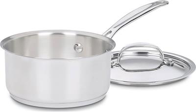 Cuisinart 1 Quart Saucepan w/Cover, Chefs Classic Stainless Steel Cookware Collection, 719-14 : Amazon.co.uk: Home & Kitchen