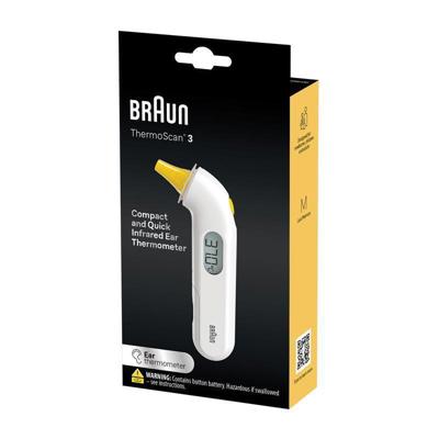 Buy Braun Thermoscan 3 Ear Thermometer online at Chemist Warehouse