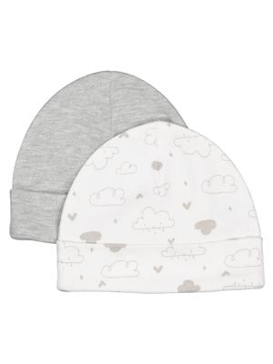 Buy Newborn Plain Hat 2 Pack - Accessories | PEP