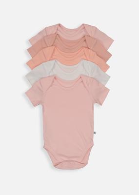 Plain Organic Cotton Bodyvests 5 Pack | Woolworths.co.za