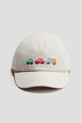 Light beige/vehicles Cotton Cap for kids | H&M CA