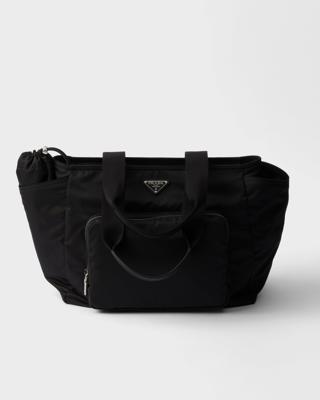 Black Prada Re-nylon Baby Bag | PRADA