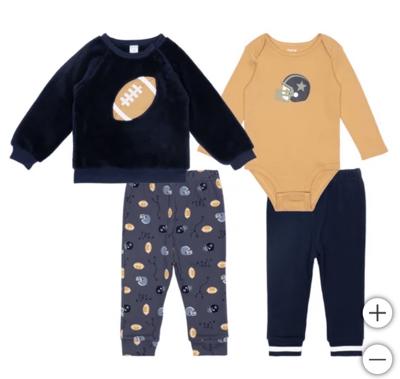 Pekkle Infant 4-piece Sherpa Set