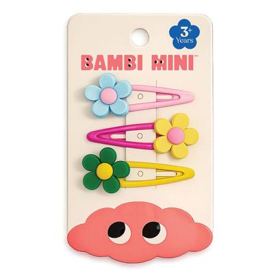 Buy Bambi Mini Co. Accessories Silicone Daisy Snap Clips Blue/Yellow/Green online at Chemist Warehouse
