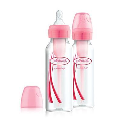 Dr. Browns Narrow Neck Options+ Bottle 250ml, Pink, 2-pack | Shop Today. Get it Tomorrow! | takealot.com