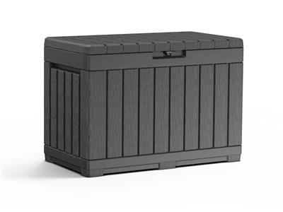 Keter Kentwood Outdoor Heavy Duty Storage Deck Box, 50-Gal